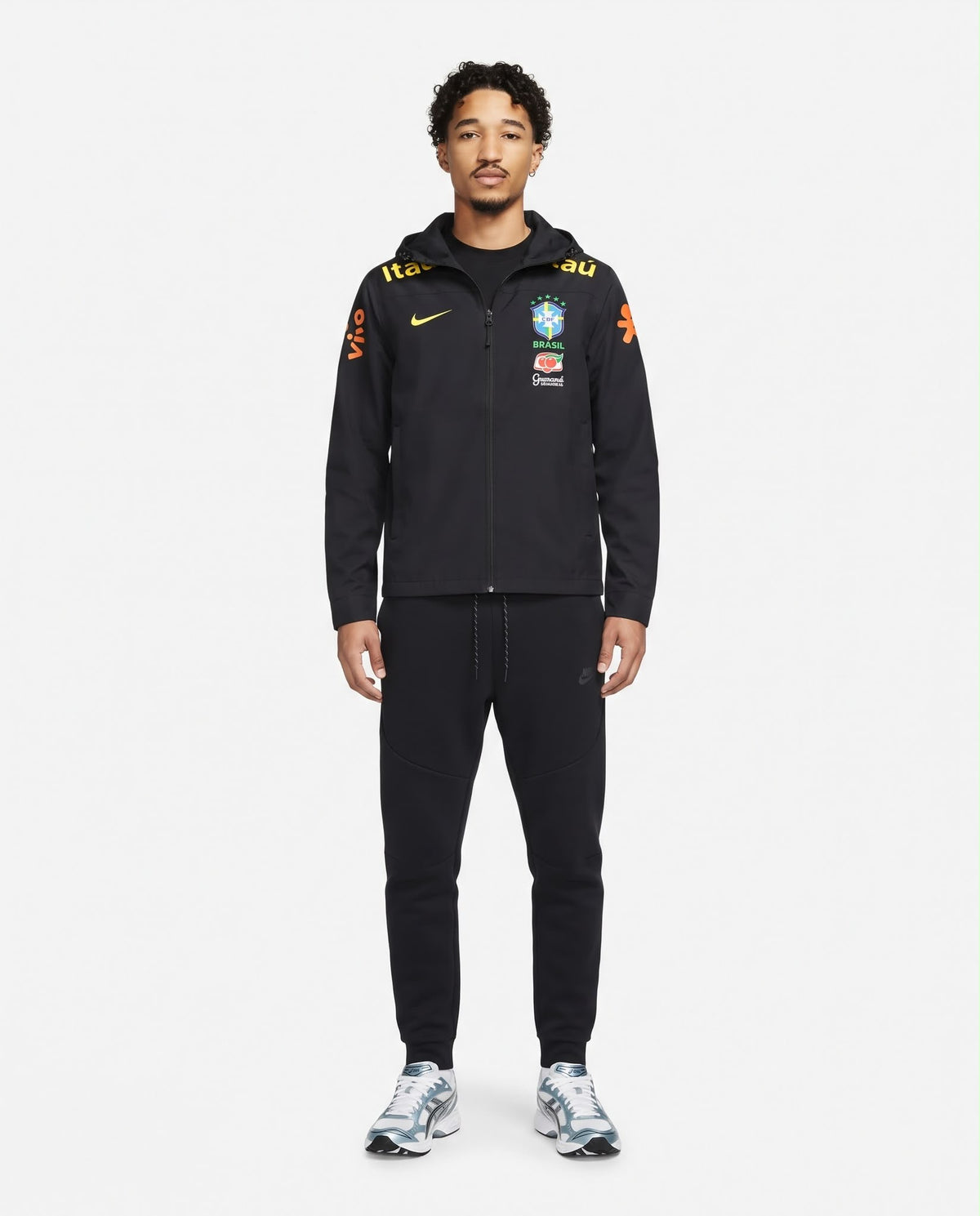 Veste à capuche Brésil – Noir
