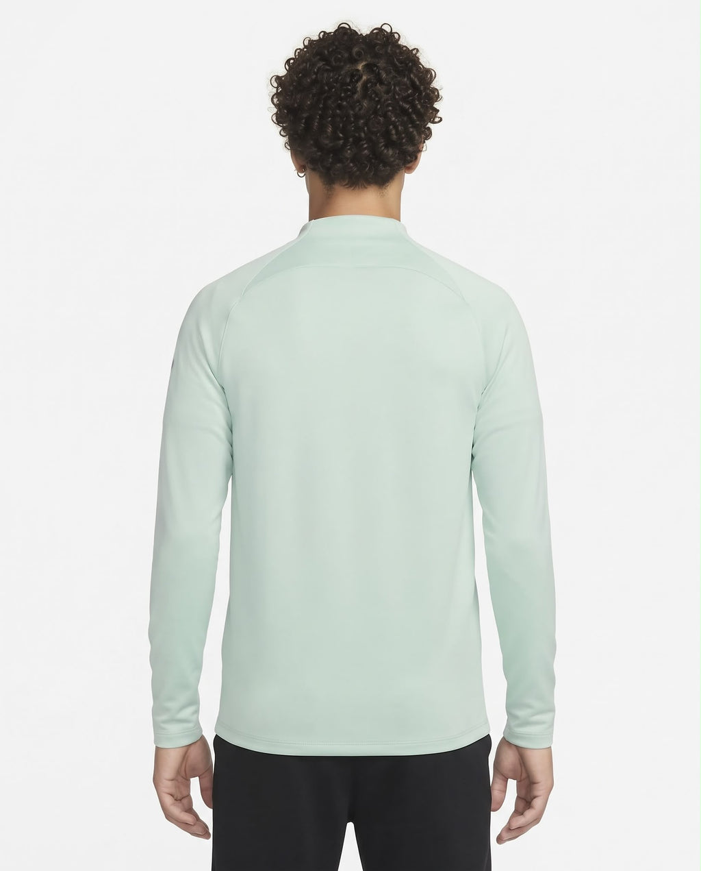 Haut d'entraînement demi-zip Brésil – Vert menthe